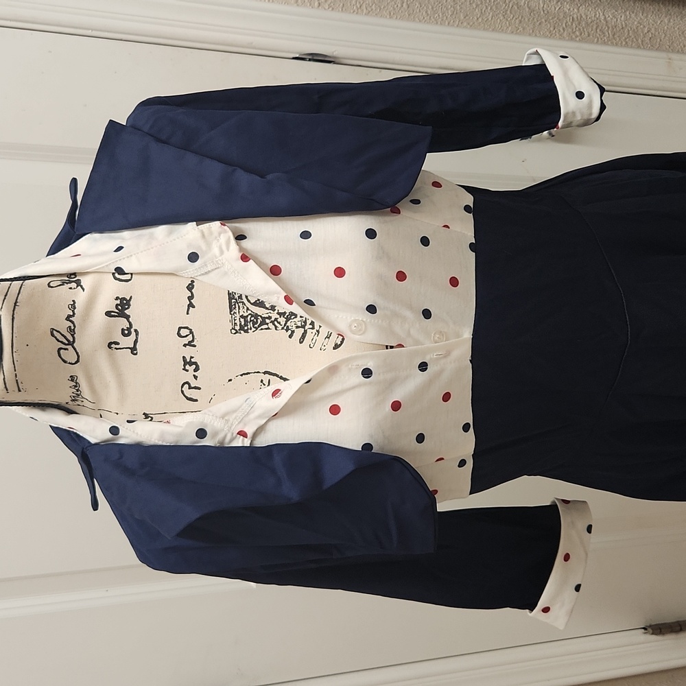 Cute 50s dress with jacket - Picture 2 of 5